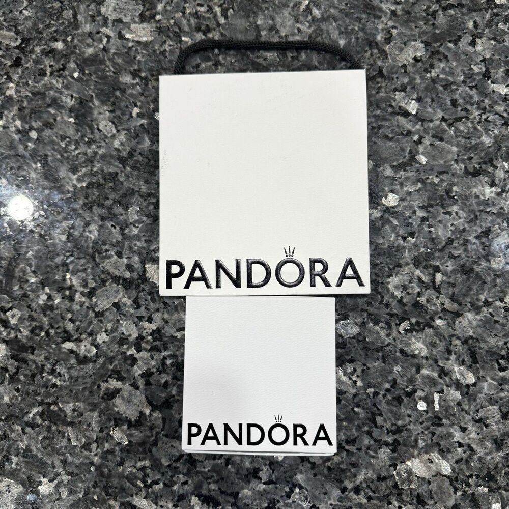 Pandora Bangle Necklace Earrings Ring Gift Box/Bag Empty